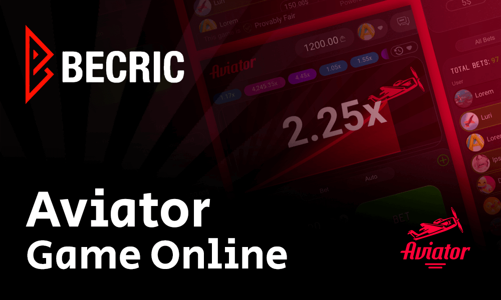 Playing Becric Aviator Online Game by Spribe for Real Money