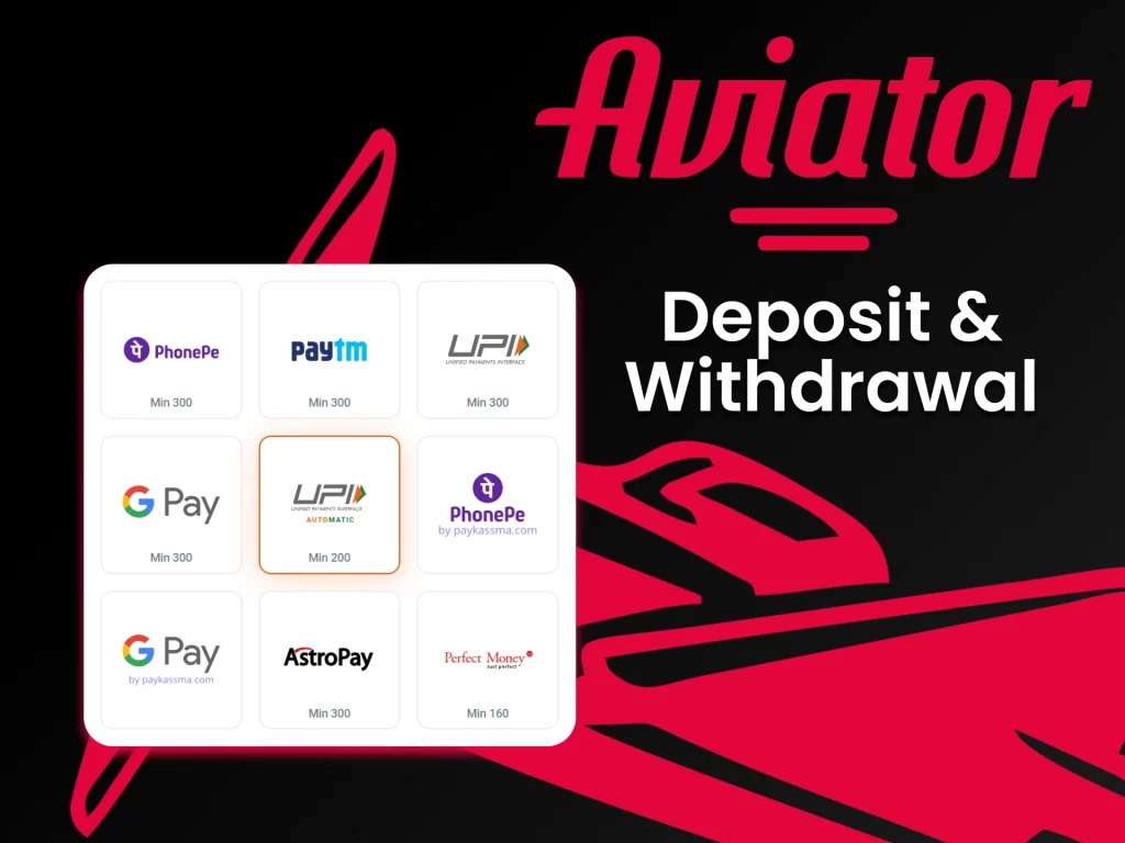 Withdrawing Money from Aviator